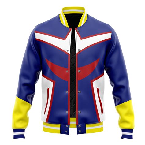 bnha almight replica jacket|My Hero Academia: Two Heroes All Might Varsity Jacket Plus .